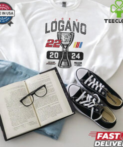 Official Joey Logano Team Penske 2024 Cup Series Champion Lifestyle T Shirt 3 Official Joey Logano Team Penske 2024 Cup Series Champion Lifestyle T Shirt