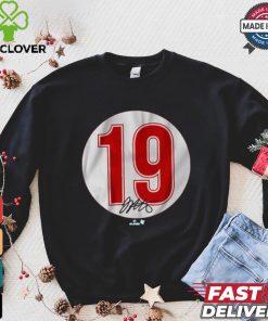 Official Joey Votto #19 Signature Cincinnati Reds t shirt