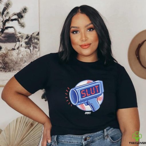 Official Jomboymedia radar slut shirt