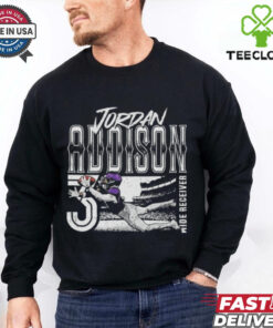 Official Jordan Addison Minnesota Vikings One Handed Catch Shirt