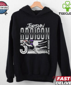 Official Jordan Addison Minnesota Vikings One Handed Catch Shirt