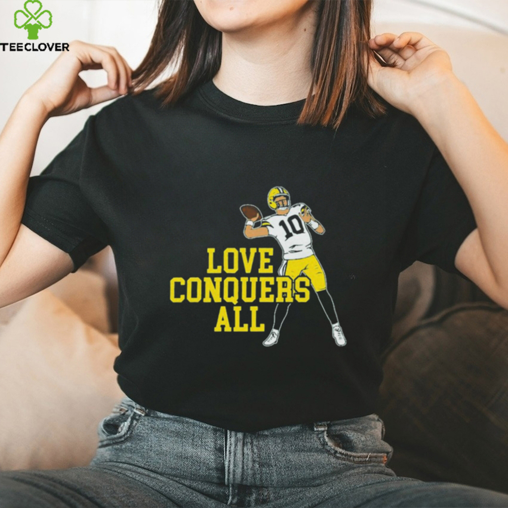 Official Jordan Love Conquers All Shirt Official Jordan Love Conquers All Shirt