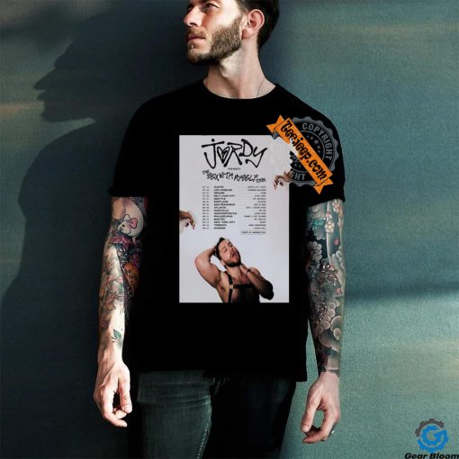Official Jordy The Sex With Myself 2024 Tour Poster shirt