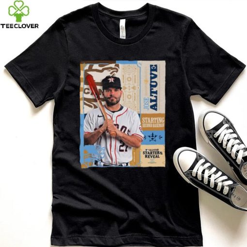 Official Jose Altuve Houston Astros American League Second Baseman 2024 All Star Game Shirt