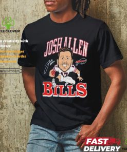 Official Josh Allen Buffalo Bills Homage Caricature Player Shirt