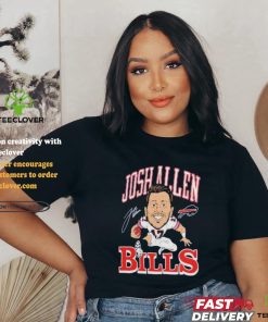 Official Josh Allen Buffalo Bills Homage Caricature Player Shirt 2 Official Josh Allen Buffalo Bills Homage Caricature Player Shirt