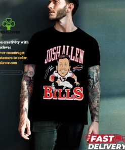 Official Josh Allen Buffalo Bills Homage Caricature Player Shirt 3 Official Josh Allen Buffalo Bills Homage Caricature Player Shirt
