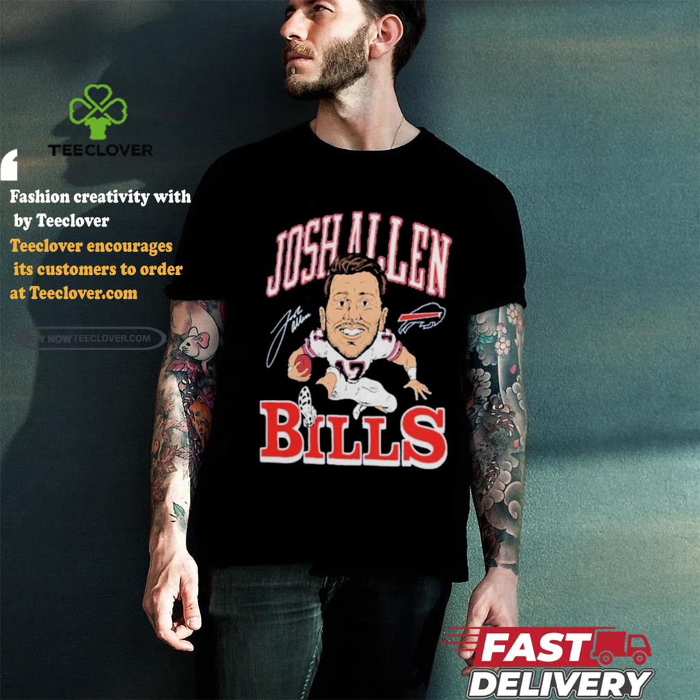 Official Josh Allen Buffalo Bills Homage Caricature Player Shirt Official Josh Allen Buffalo Bills Homage Caricature Player Shirt