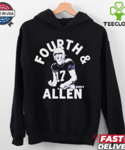 Official Josh Allen Buffalo Bills NFL Fourth & Allen t shirt