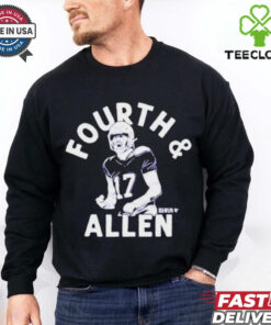 Official Josh Allen Buffalo Bills NFL Fourth & Allen t shirt