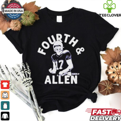 Official Josh Allen Buffalo Bills NFL Fourth & Allen t shirt