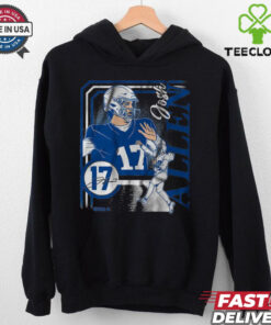 Official Josh Allen Collage Frame Buffalo Bills NFL Football Signature t shirt
