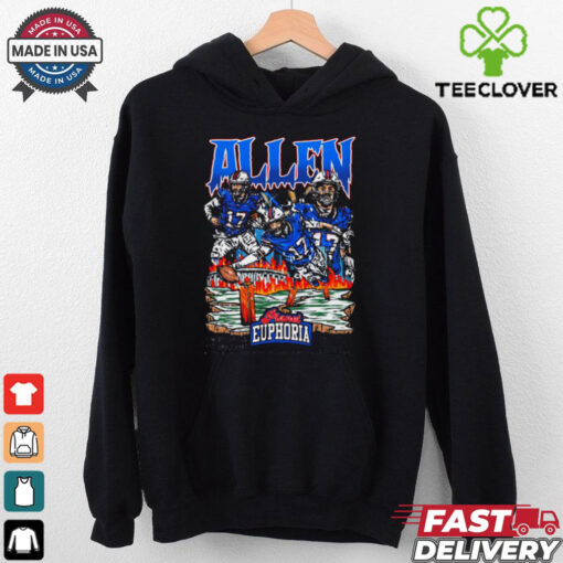 Official Josh Allen V3 Buffalo Bills NFL Planet Euphoria Art t shirt