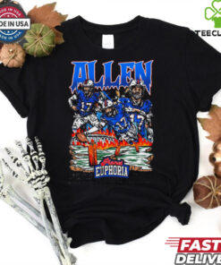 Official Josh Allen V3 Buffalo Bills NFL Planet Euphoria Art t shirt