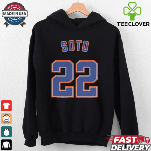 Official Juan Soto Number 22 New York Mets MLB Baseball 2025 t shirt