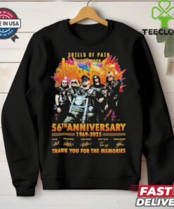Official Judas Priest 2024 Shield of Pain Tour – 56 Years of Metal Legends T Shirt