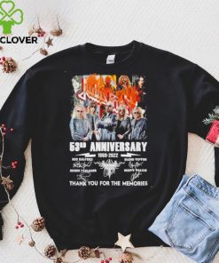 Official Judas Priest 53rd anniversary 1969 2022 thank you for the memories hoodie, sweater, longsleeve, shirt v-neck, t-shirt