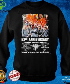 Official Judas Priest 53rd anniversary 1969 2022 thank you for the memories hoodie, sweater, longsleeve, shirt v-neck, t-shirt