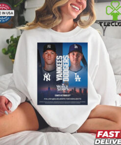 Official Judge New York Yankees Vs Ohtani Dodgers MLB World Series 2024 Starts Oct 25th Poster t shirt