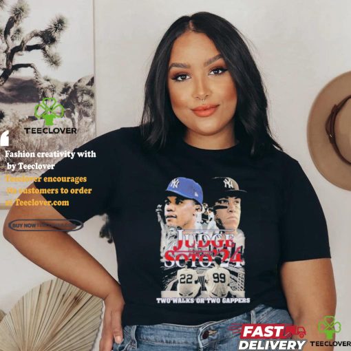 Official Judge Soto 2024 Two Walks Or Two Gappers T Shirt