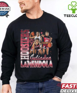 Official Julianna LaMendola Indiana Hoosiers 90s Washed Graphic t shirt