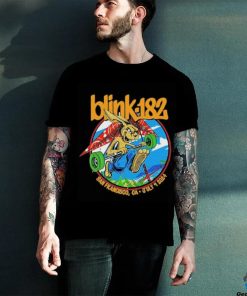 Official July 9, 2024 Blink 182 San Francisco Chase Center T Shirt
