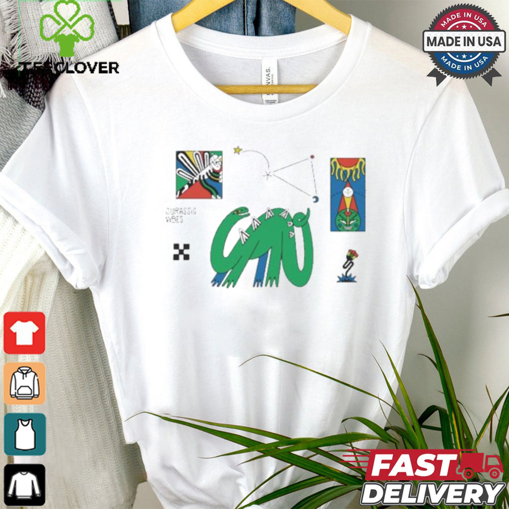 Official Jurassic Vibes Everpress T shirt Official Jurassic Vibes Everpress T shirt