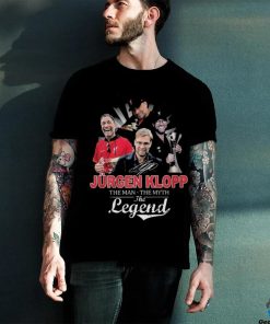 Official Jurgen Klopp The Man The Myth The Legend T Shirt