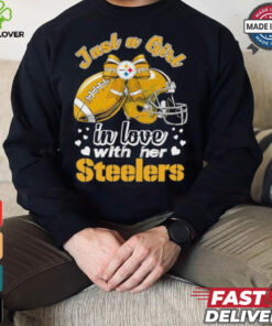 Official Just A Girl In Love With Her Steelers Heart Shirt