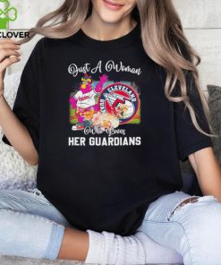 Official Just A Woman Who Loves Her Cleveland Guardians Mascot Shirt