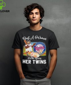 Official Just A Woman Who Loves Her Minnesota Twins Mascot Shirt