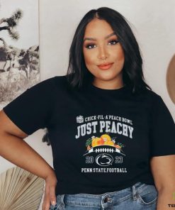 Official Just Peachy Penn State Football Chick Fil A Peach Bowl 2023 Shirt