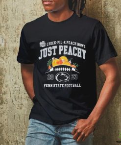 Official Just Peachy Penn State Football Chick Fil A Peach Bowl 2023 Shirt