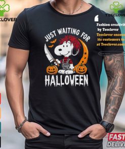 Official Just Waiting For Halloween Snoopy Shirt