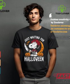 Official Just Waiting For Halloween Snoopy Shirt