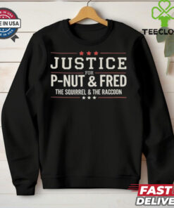 Official Justice For P Nut The Squirrel and Fred The Raccoon Shirt
