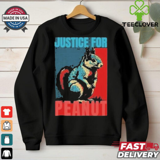 Official Justice For Peanut Peanut The Squirrel Poster 2024 Shirt