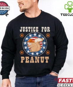 Official Justice For Peanut The Squirrel Maga President Trump Us 47 T Shirt