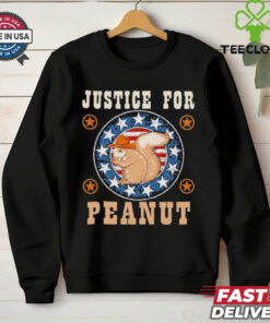 Official Justice For Peanut The Squirrel Maga President Trump Us 47 T Shirt
