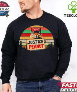 Official Justice For Peanut The Squirrel Maga Wild Animals Spirrels T Shirt