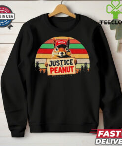 Official Justice For Peanut The Squirrel Maga Wild Animals Spirrels T Shirt