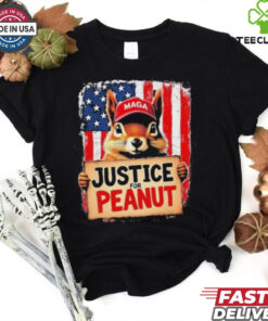 Official Justice For Peanut The Squirrel Peanut Squirrel Maga T Shirt 2 Official Justice For Peanut The Squirrel Peanut Squirrel Maga T Shirt