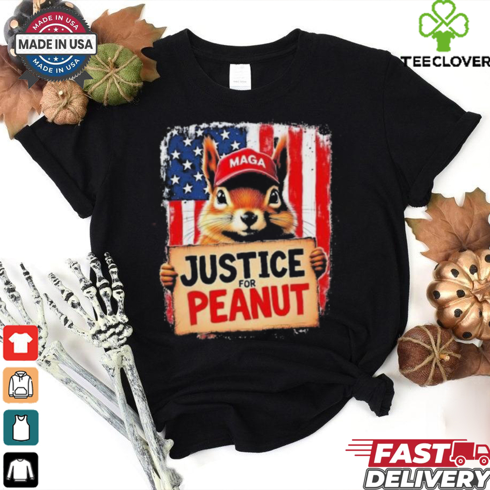 Official Justice For Peanut The Squirrel Peanut Squirrel Maga T Shirt Official Justice For Peanut The Squirrel Peanut Squirrel Maga T Shirt