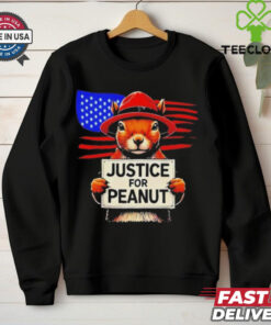 Official Justice For Peanut The Squirrel T Shirt