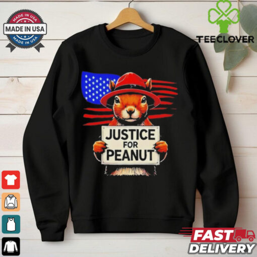 Official Justice For Peanut The Squirrel T Shirt