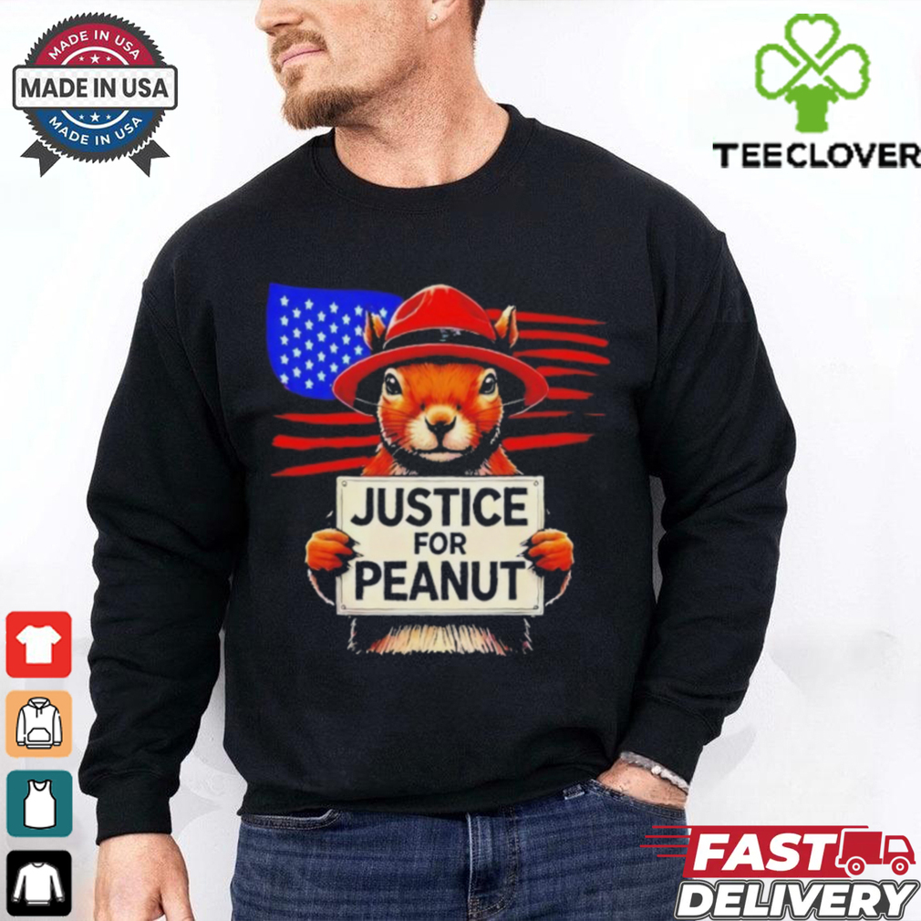 Official Justice For Peanut The Squirrel T Shirt Official Justice For Peanut The Squirrel T Shirt