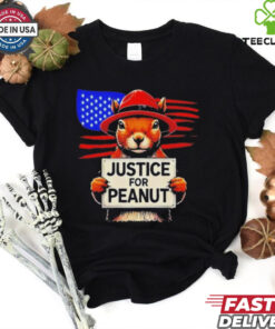 Official Justice For Peanut The Squirrel T Shirt