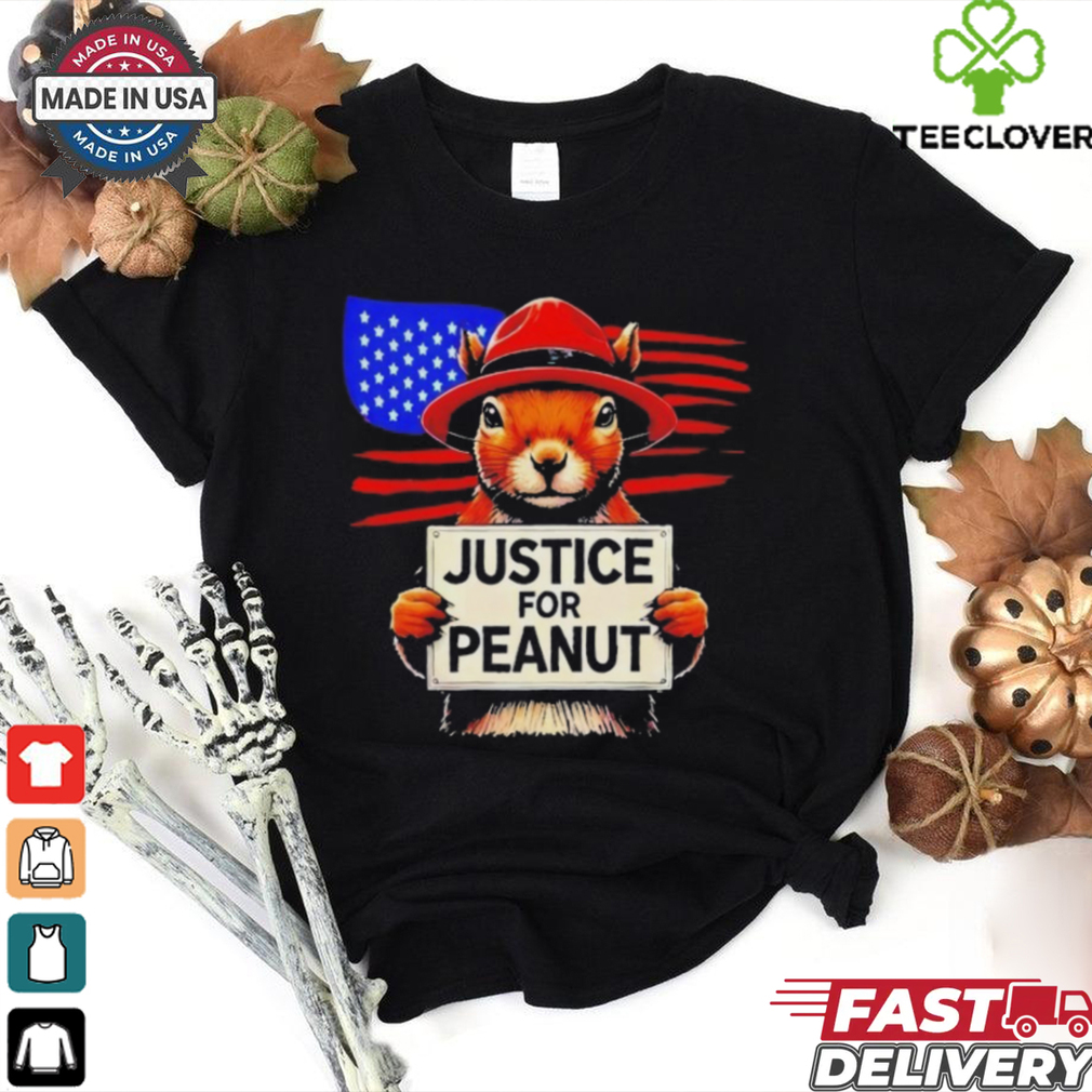 Official Justice For Peanut The Squirrel T Shirt Official Justice For Peanut The Squirrel T Shirt