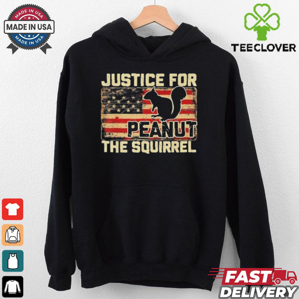Official Justice For Peanut The Squirrel Usa Grunged Flag Peanut Squirrel T Shirt Official Justice For Peanut The Squirrel Usa Grunged Flag Peanut Squirrel T Shirt