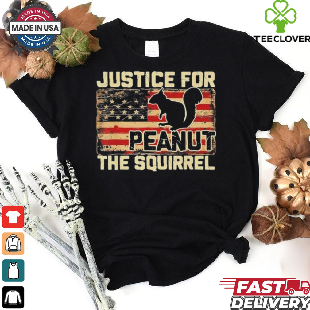 Official Justice For Peanut The Squirrel Usa Grunged Flag Peanut Squirrel T Shirt Official Justice For Peanut The Squirrel Usa Grunged Flag Peanut Squirrel T Shirt